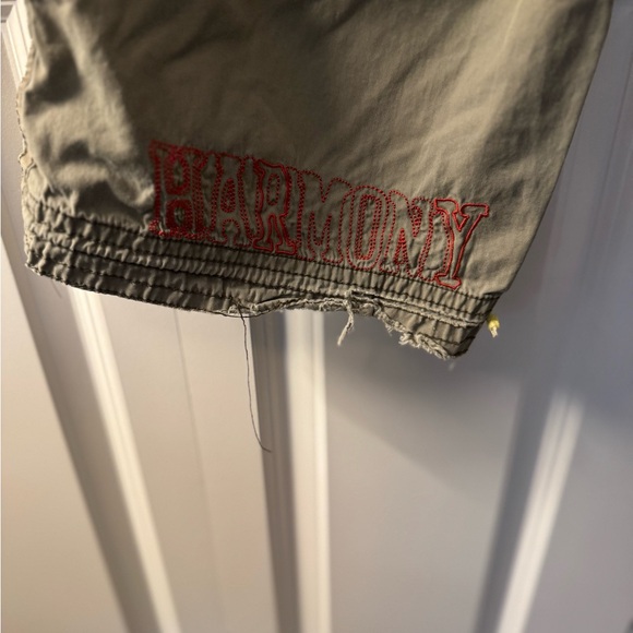 GAP Vintage Embroidered Olive Green Cargo Pants - Picture 5 of 11